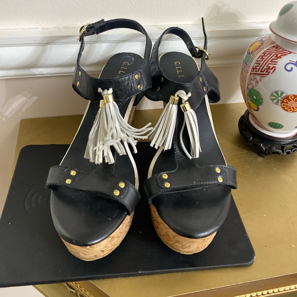 G.I.L.I. Platform Wedge Sandals